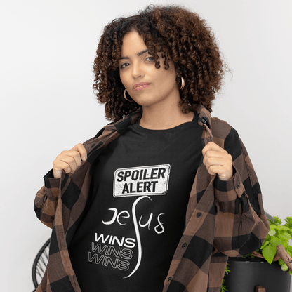 Spoiler Alert Jesus Wins Unisex t-shirt