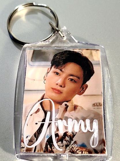 Promise to wait Luxury BTS Customized Keychains