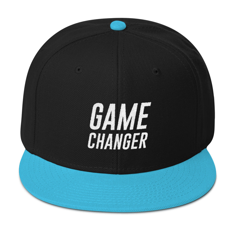 Game Changer Print Cap - Hip Hop Adjustable Strap Hat - Men's Cool Cap