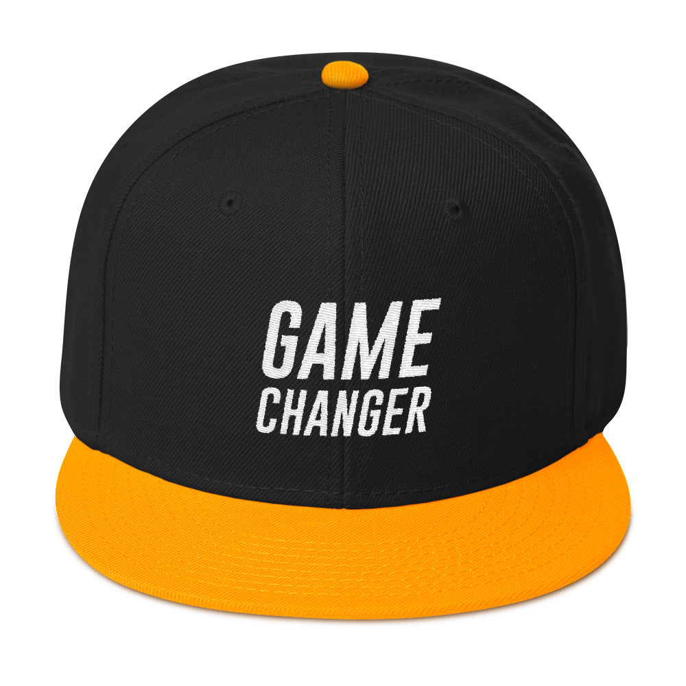 Game Changer Print Cap - Hip Hop Adjustable Strap Hat - Men's Cool Cap