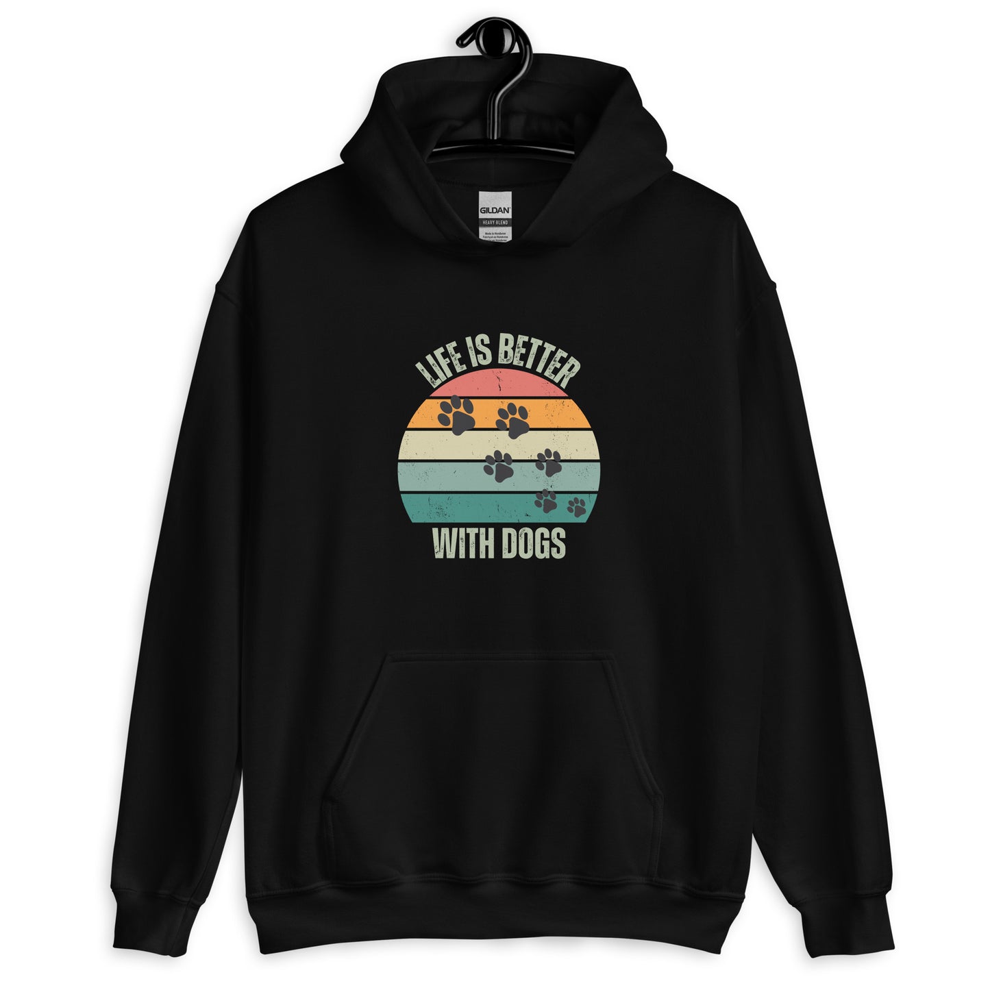 Life Is Better With Dogs Unisex Hoodie