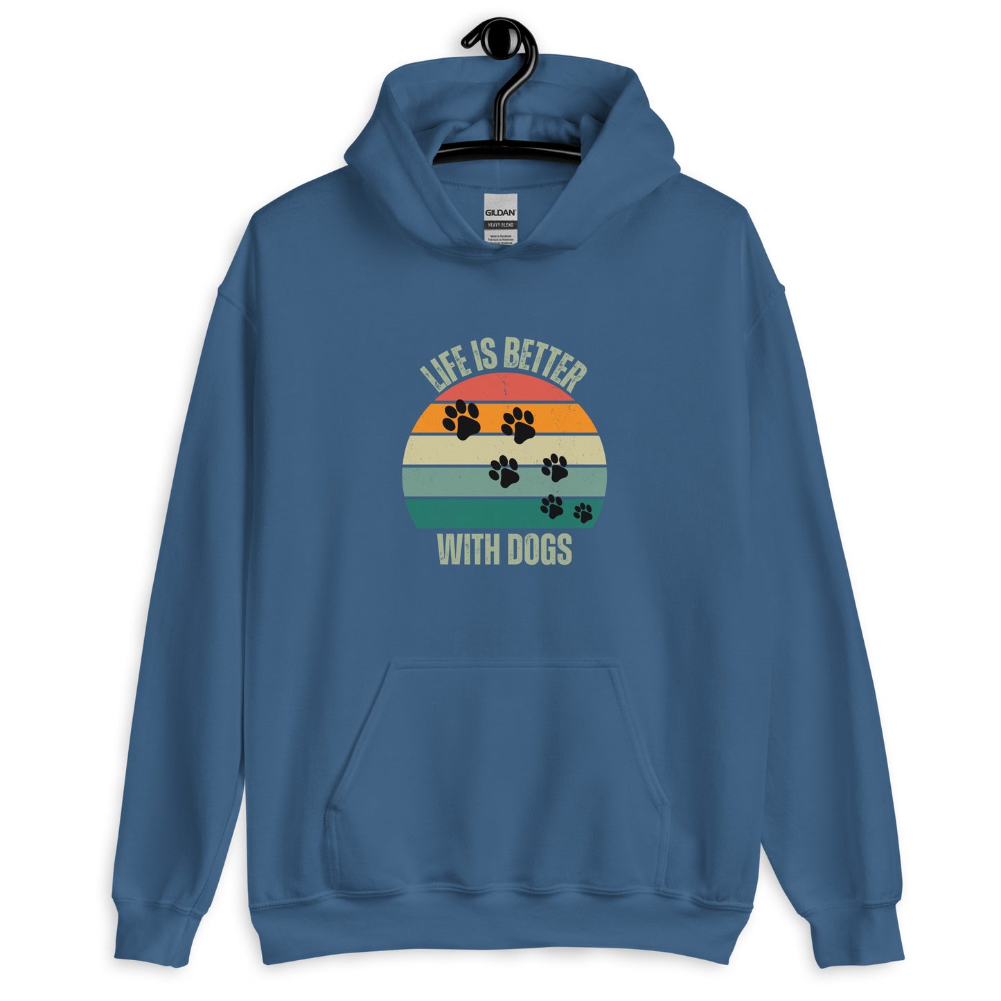 Life Is Better With Dogs Unisex Hoodie