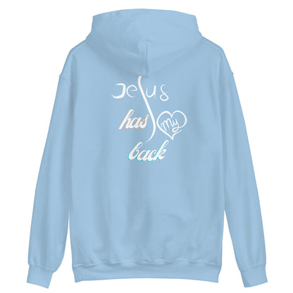 "Jesus Has My Back" Unisex Hoodie