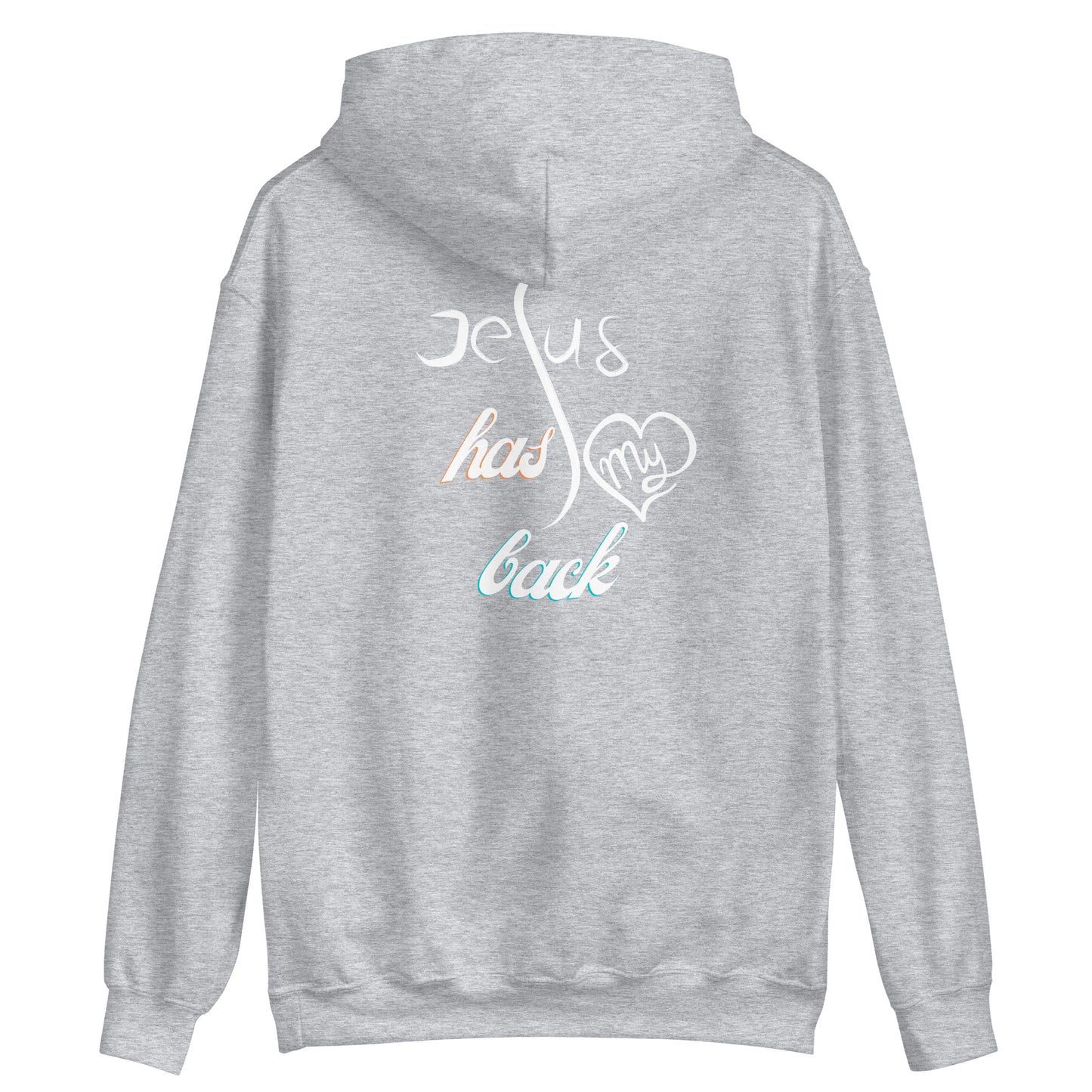 "Jesus Has My Back" Unisex Hoodie