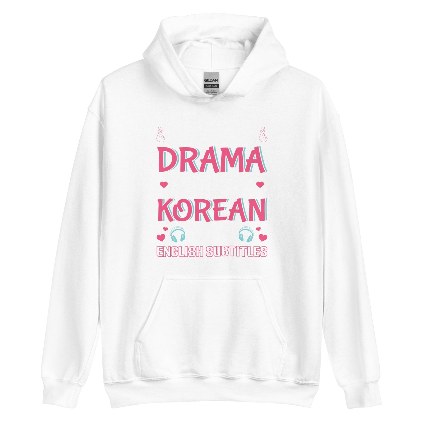 "The Only Drama I Want is Korean with Subtitles" Unisex Hoodie