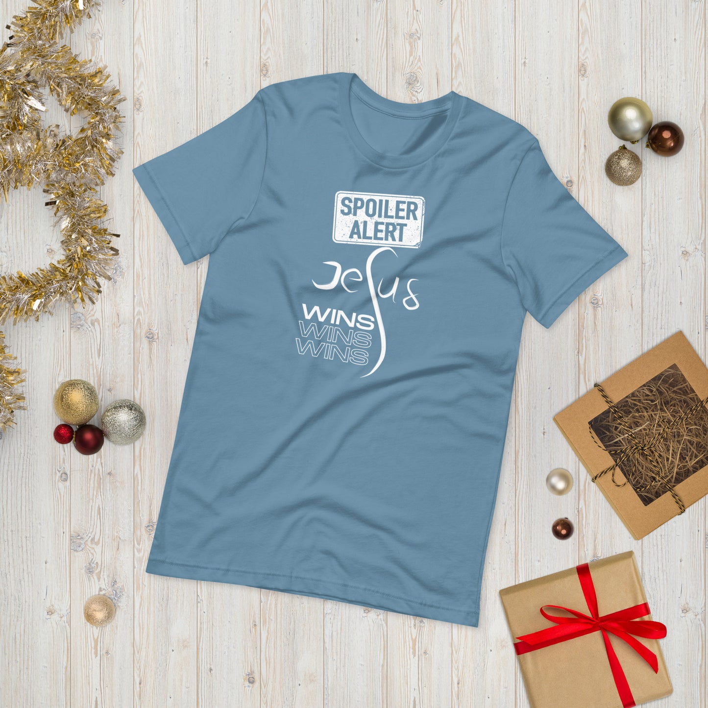 Spoiler Alert Jesus Wins Unisex t-shirt